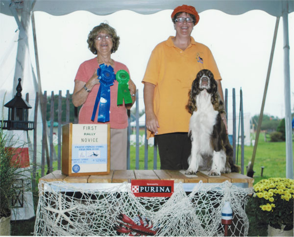 Troy 1st Place Rally Novice at 2011 National Troy 1st Place Rally Novice at 2011 National