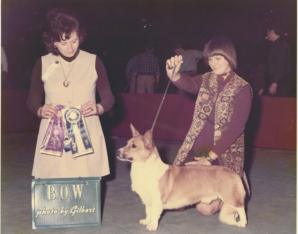 Deb at the Garden 1973